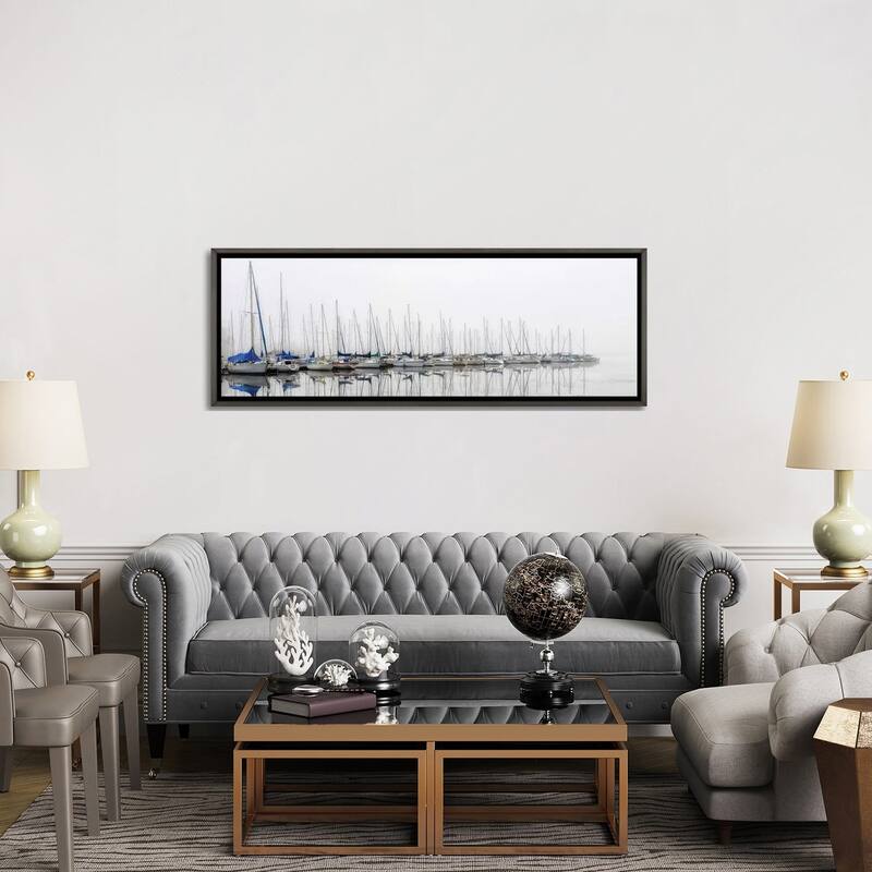 iCanvas "Sailing Boats Panel" by Andy Amos Framed Bed Bath & Beyond